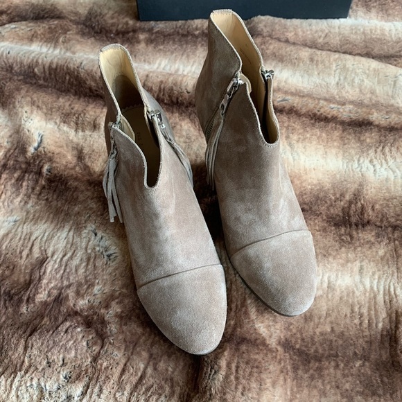 Rag and Bone Margot Fringe Suede Booties - Picture 3 of 12